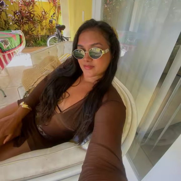 Retro Trendy Famous Green Sunglasses - Picture 14 of 16